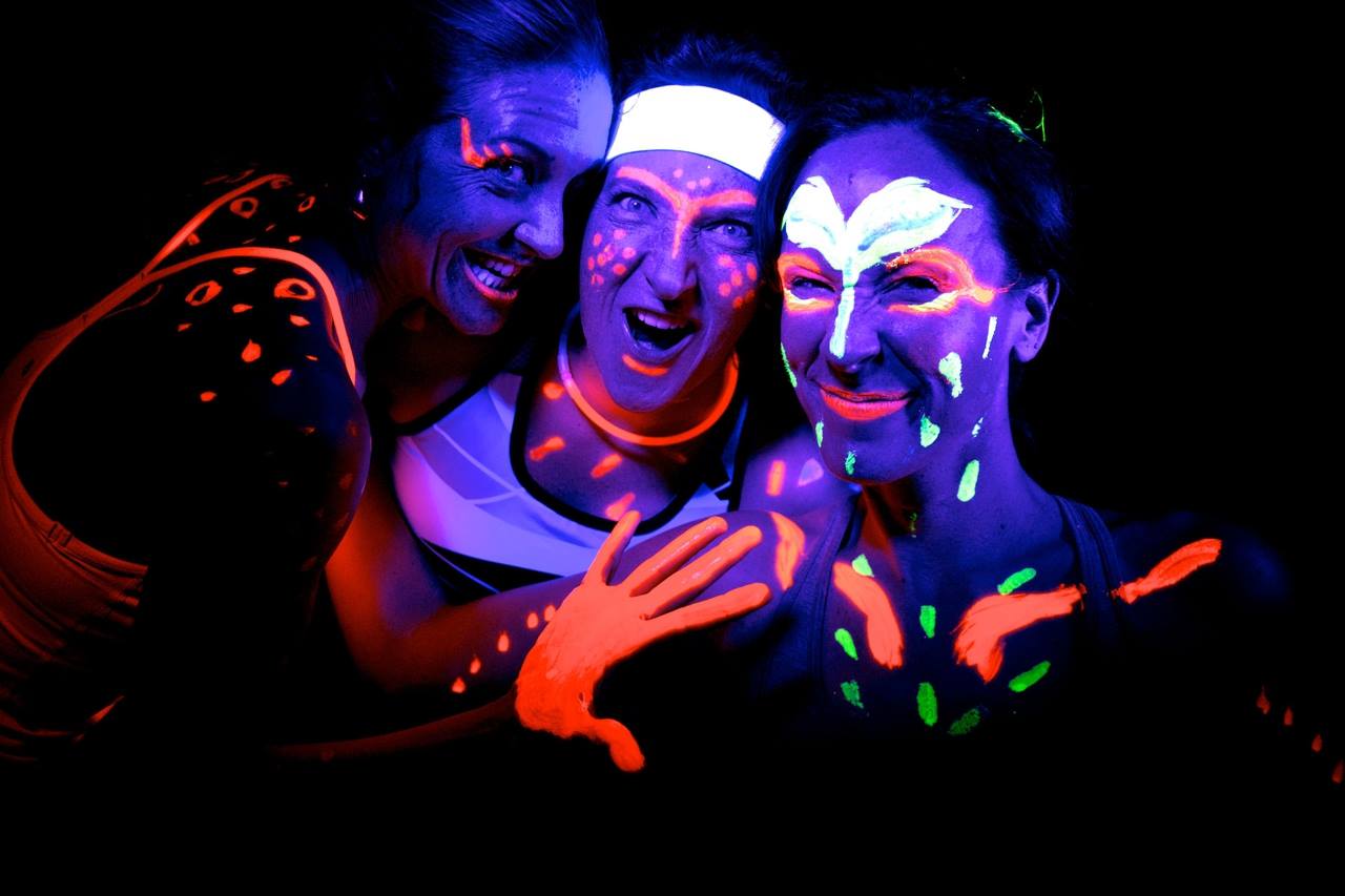 Fiesta tematica neon Puebla